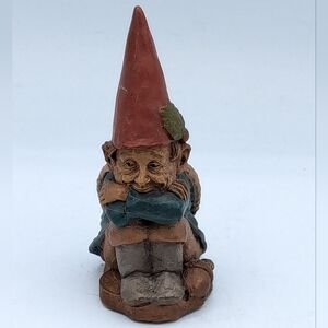 Tom Clark Clay Gnome Sculpture Clarence 1984